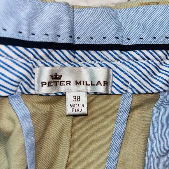 Peter Millar | Shorts Soft Touch Twill | Tan | Mens | 38 - Picture 4 of 5